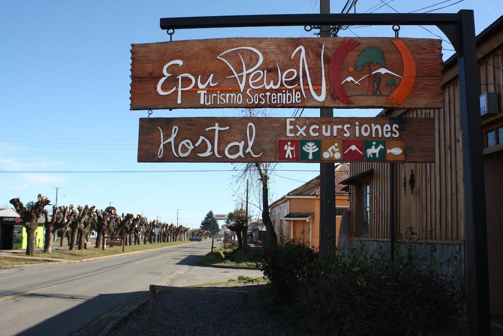 Hostal Epu Pewen Curacautín Kültér fotó